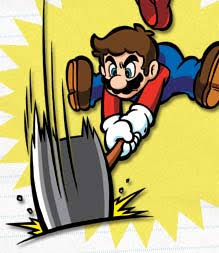 マリオって武器を持って戦ったことってないよな？