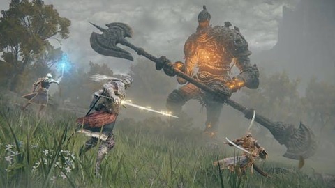 エルデンリングボス戦『アーアーアー(聖歌ぽいBGM )』外国人『www』