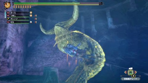 モンハンの水中戦って楽しかったよな！