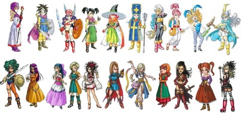 ドラクエで一番かわいいキャラを想像してください