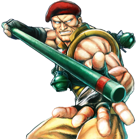 ストリートファイターで一人だけ武器使って戦う卑怯者おるよな