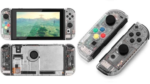 なぜニンテンドースイッチは、中身が透けるクリアカラーが出ないのか