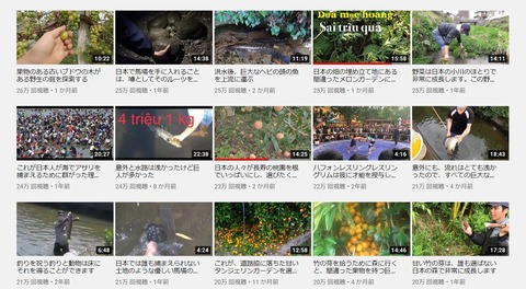 朗報 ベトナム人youtuber 日本の畑に自生している果物はおいしいのでレビューします 数百万再生 Jの番記者