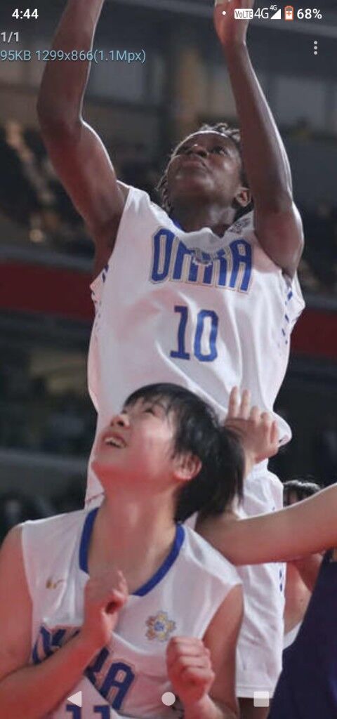 悲報 高校女子バスケット 身長186センチの助っ人外国人が1人で５３得点の無双して終わる Jの番記者