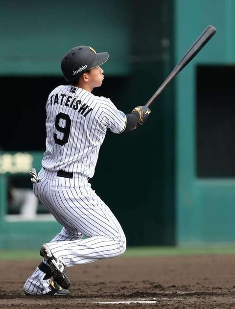 阪神ドラ1立石、ファームでのプロ初ホームランが逆転満塁弾wwwwwwwwwwwwww