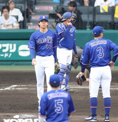 【悲報】中日の中継ぎ、移籍後初登板の杉浦稔大もさっそく打たれるのサムネイル