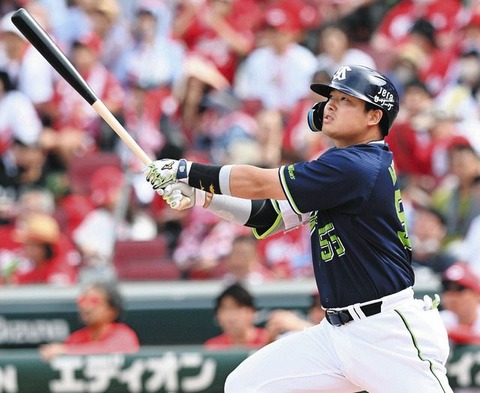 村上宗隆（23）.217 9 27 ops.770　本塁打1位、打点4位