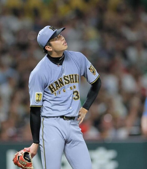 2日連続スライドの阪神才木、3回5失点でKOのサムネイル