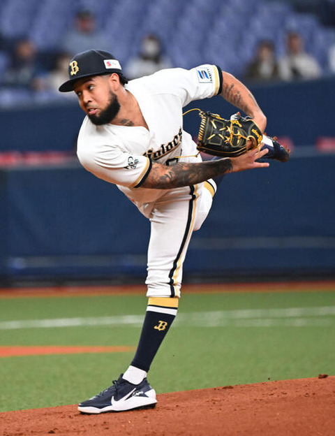 オリックス・エスピノーザ 3先発 22回 3勝 防御率0.41のサムネイル