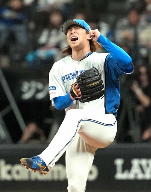 日ハム細野、開幕から4試合目でノーノー達成