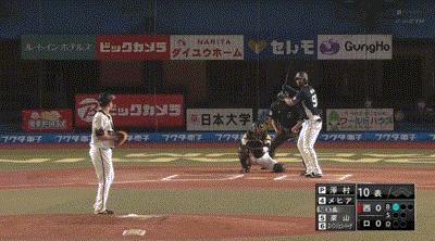 ロッテ対西武18回戦 西武 メヒア ロッテ 澤村から第10号勝ち越しソロホームラン ロッテ対西武18回戦 西武 メヒア ロッテ 澤村から第10号勝ち越しソロホームラン