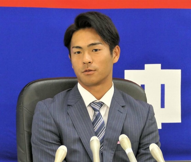 中日・土田龍空（19）「チームが変わろうが僕の目標は京田さん。少しでも追いつけるようにしたい」