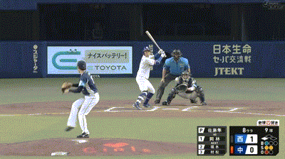 【中日対西武3回戦】中日、８回裏１アウト三塁から岡林の犠牲フライで同点に追いつく！！！！！！！！のサムネイル