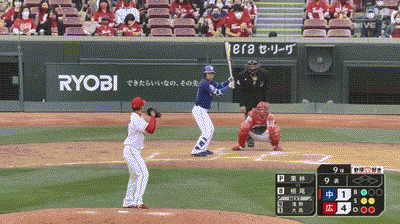 広島対中日2回戦 広島が４ １で中日に勝利し今季初勝利 広島ドラ１栗林が初登板初セーブ 九里が６回１失点で今季初勝利 中日柳は４回３失点で今季初黒星 読売ジャイアンツ常勝アンテナ