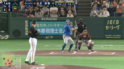 【巨人対DeNA8回戦】DeNA・筒香、巨人・ウィットリーから第３号先制ソロホームラン！！！！！！！！！！！！！！！！！