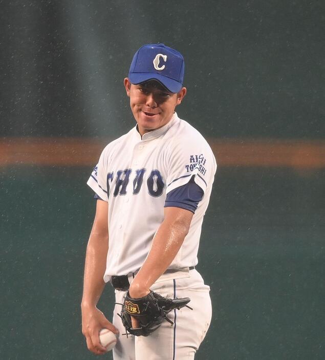 【高校野球】豊橋中央 高橋大喜地、得意のアントニオ猪木顔でピンチ脱出 大会前に封印を匂わすも「お客さんを楽しませるプレーできた」 【高校野球】豊橋中央 高橋大喜地、得意のアントニオ猪木顔でピンチ脱出 大会前に封印を匂わすも「お客さんを楽しませるプレーできた」