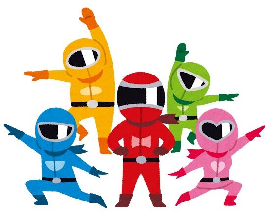 sentai_ranger_5colors