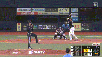 【オリックス対ソフトバンク20回戦】ソフトバンク・正木、第22号ソロホームラン！リードを3点に広げる！！！！！！！！！！！！