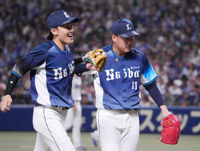 【西武】伝家の宝刀”ピックオフ”上田大河が２死満塁の絶体絶命のピンチを脱すビックプレーのサムネイル
