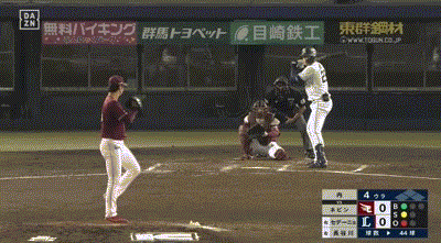 【西武対楽天7回戦】西武・ネビン、楽天・内から第5号先制ソロホームラン！！！！！！！！！！！！