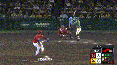 【阪神対楽天3回戦】楽天の守備…のサムネイル