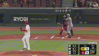 【広島対阪神1回戦】阪神、初回1アウト二塁から森下翔太のタイムリーで先制!!!!!!!!!!!!!