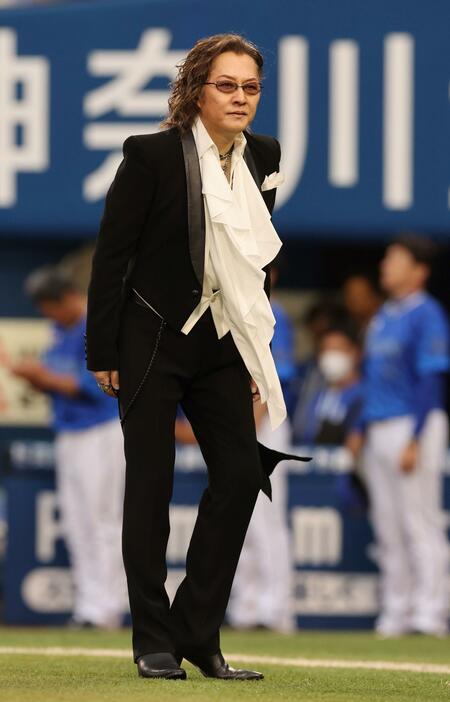 米米石井竜也、延長12回のため試合後ライブ中止も「最後まで残ったファンに拍手！野球最高！」と挨拶