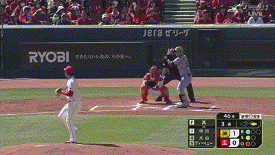 【広島対阪神オープン戦】阪神・中川勇斗、広島・髙太一からオープン戦第2号2ランホームラン!リードを3点に広げる!!!!!!!!!!!!!!!