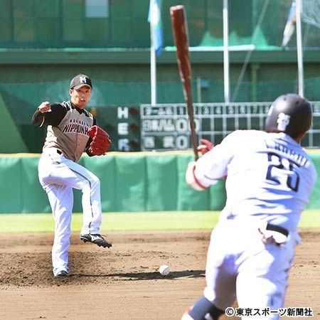 日本ハム・斎藤　味方に足を引っ張られ５回４失点