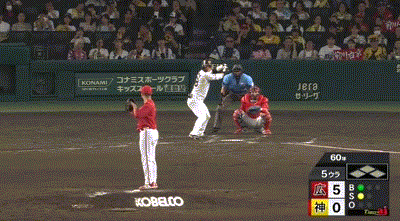 【阪神対広島11回戦】阪神・前川右京、広島・森から第2号ソロホームラン!!!!!!!!!!!!!!!!!