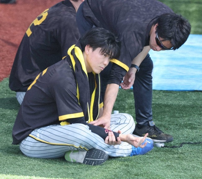 阪神・湯浅（23）、右肘コンディション不良。検査結果次第では長期離脱