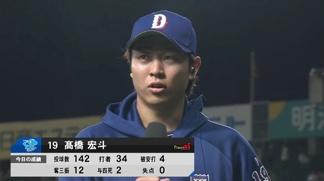 中日ドラゴンズが髙橋宏斗に140球も投げさせた理由wwwwwwwwwwwwwww