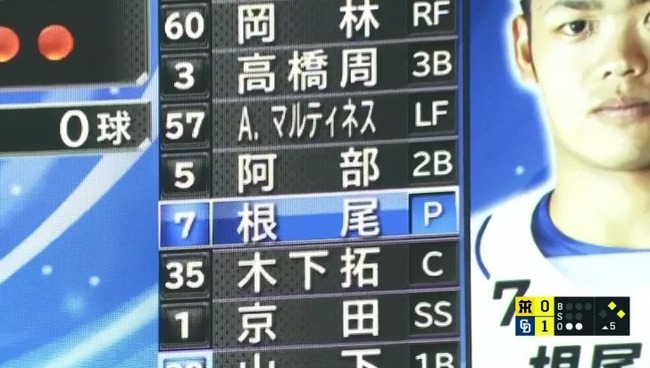 【中日対阪神12回戦】中日・根尾　リードした状況では初登板！2死一、二塁のピンチで近本を三ゴロ