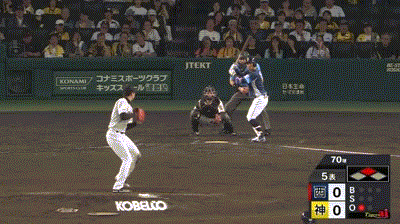 【阪神対西武3回戦】西武、５回表１アウト二塁から桑原のタイムリーで先制！！！！！！！のサムネイル