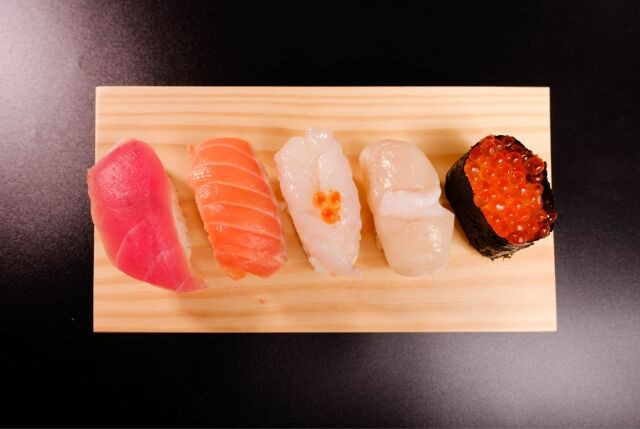 寿司を5貫選ぶとしたら何