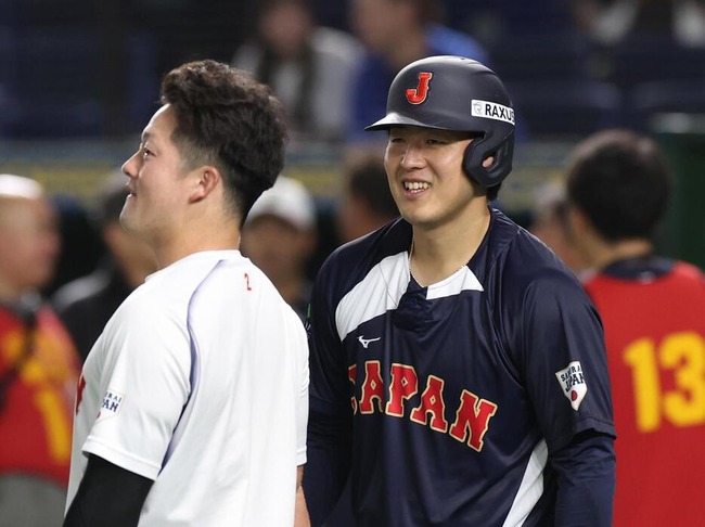 侍ジャパン 岡本和真がスタメン落ち 試合前練習では通常のフリー打撃行う 岡林もベンチスタート 侍ジャパン 岡本和真がスタメン落ち 試合前練習では通常のフリー打撃行う 岡林もベンチスタート