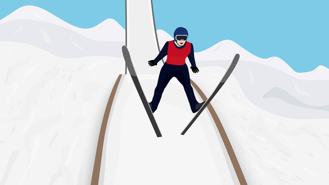 じゃあスキージャンプやったことないワイがいきなりラージヒル飛んだらどうなるんや？