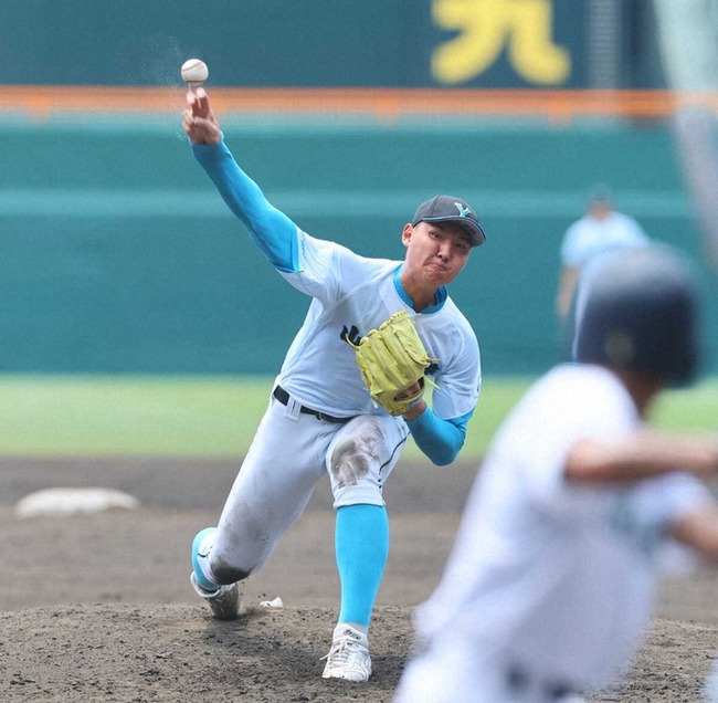 【高校野球】3回戦 山梨学院 14-0 岡山学芸館 先発全員安打14得点で山梨学院が選手権初のベスト8進出 【高校野球】3回戦 山梨学院 14-0 岡山学芸館 先発全員安打14得点で山梨学院が選手権初のベスト8進出