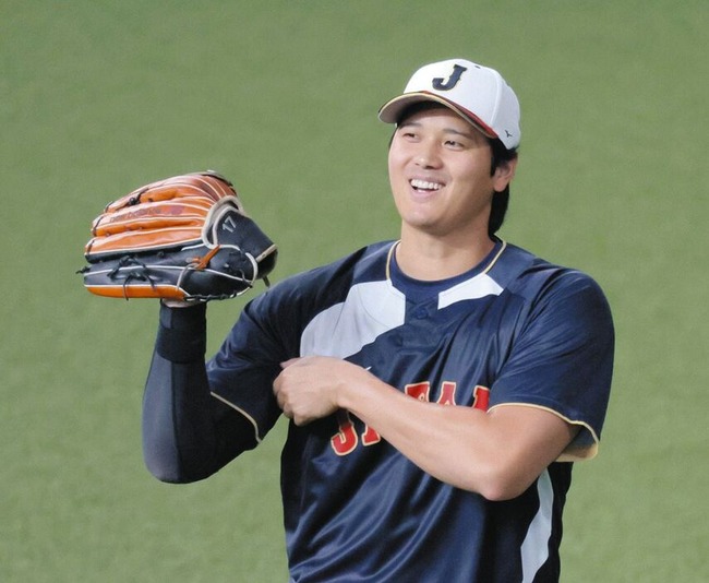大谷翔平、阪神戦は1番で出場 井端監督が会見で説明、近藤健介は2番【WBC強化試合】 大谷翔平、阪神戦は1番で出場 井端監督が会見で説明、近藤健介は2番【WBC強化試合】