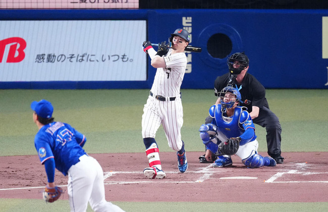 【悲報】佐藤輝明さん活躍しまくりだけど本番はスタメン外予想でファンがイライラし始める【WBC】