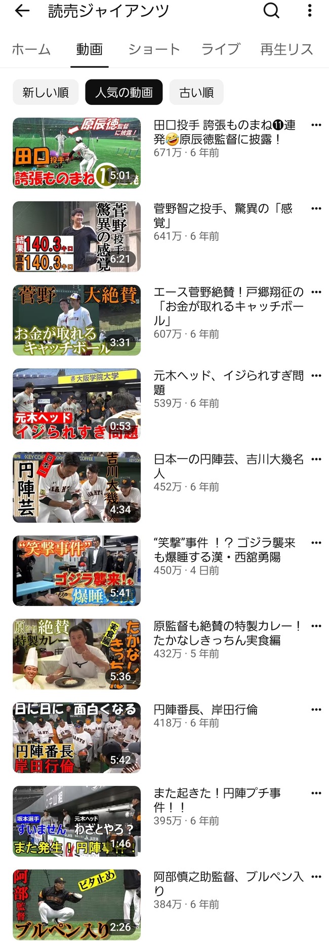 【朗報】巨人の松井秀喜の動画、たった4日で歴代再生数を総なめにする