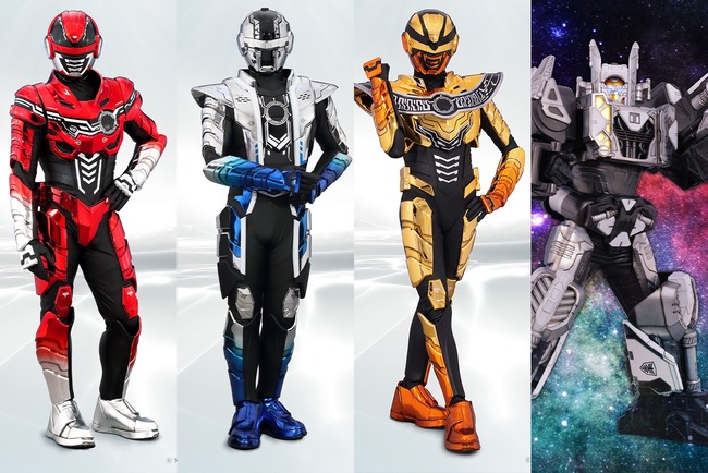 昨日から新しく始まったギャバン、やっぱりスーパー戦隊で仮面ライダー