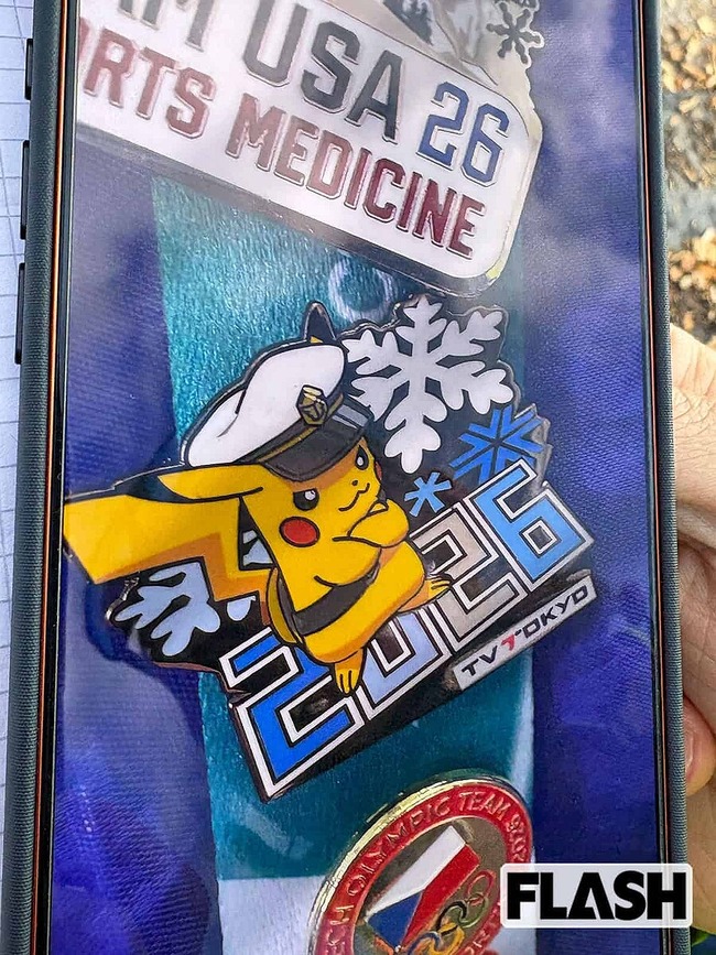 テレ東の「ミラノ五輪限定」ピカチュウバッジ、イタリアで大人気