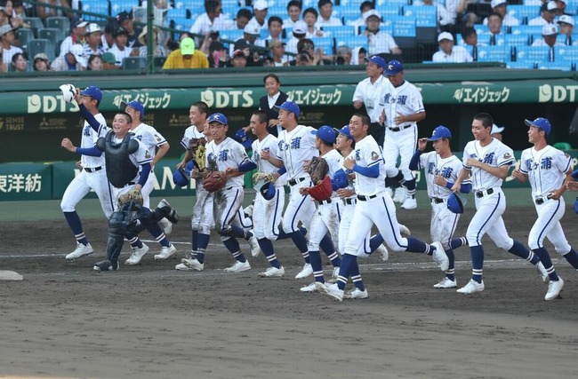 【高校野球】2回戦  霞ヶ浦 5-4 智辯和歌山　霞ヶ浦が甲子園初勝利　延長11回タイブレーク2点勝ち越し
