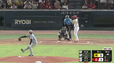【広島対阪神16回戦】広島・ファビアン躍動！！！！！！！！！！