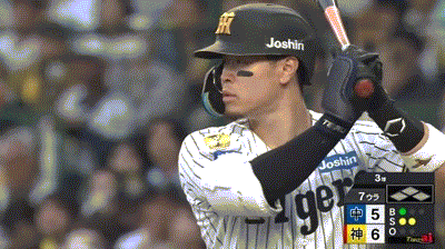 【阪神対中日6回戦】阪神・佐藤輝明、中日・根尾から第5号ソロホームラン！リードを2点に広げる！！！！！！！！！！！！！！！！のサムネイル