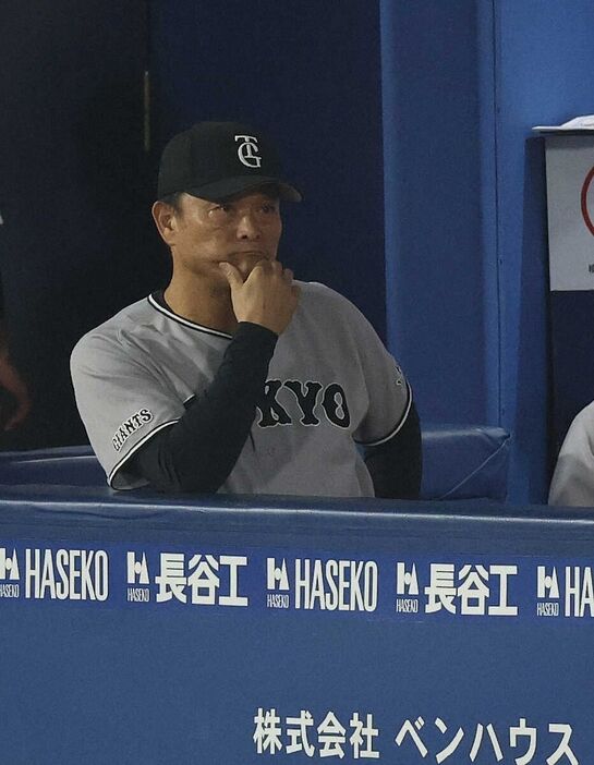 巨人零敗…5失点降板の小笠原に橋上監督代行「体もなんかだるそうな感じに…」