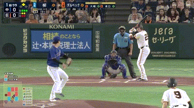 【巨人対中日11回戦】巨人、初回２アウト二塁からダルベックのタイムリーで１点先制！！！！！！！！！！！！！！！のサムネイル