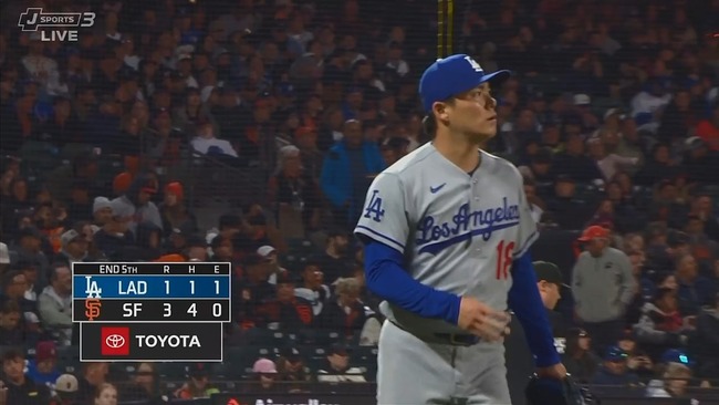 山本由伸 まさかの初回3失点も、2回以降は安定感示し5回まで4安打3失点のサムネイル