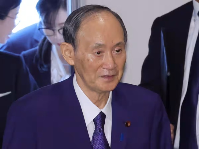 自民党菅義偉、政界引退